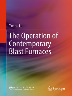 cover image of The Operation of Contemporary Blast Furnaces